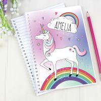 Personalised Unicorn A5 Notebook Extra Image 2 Preview